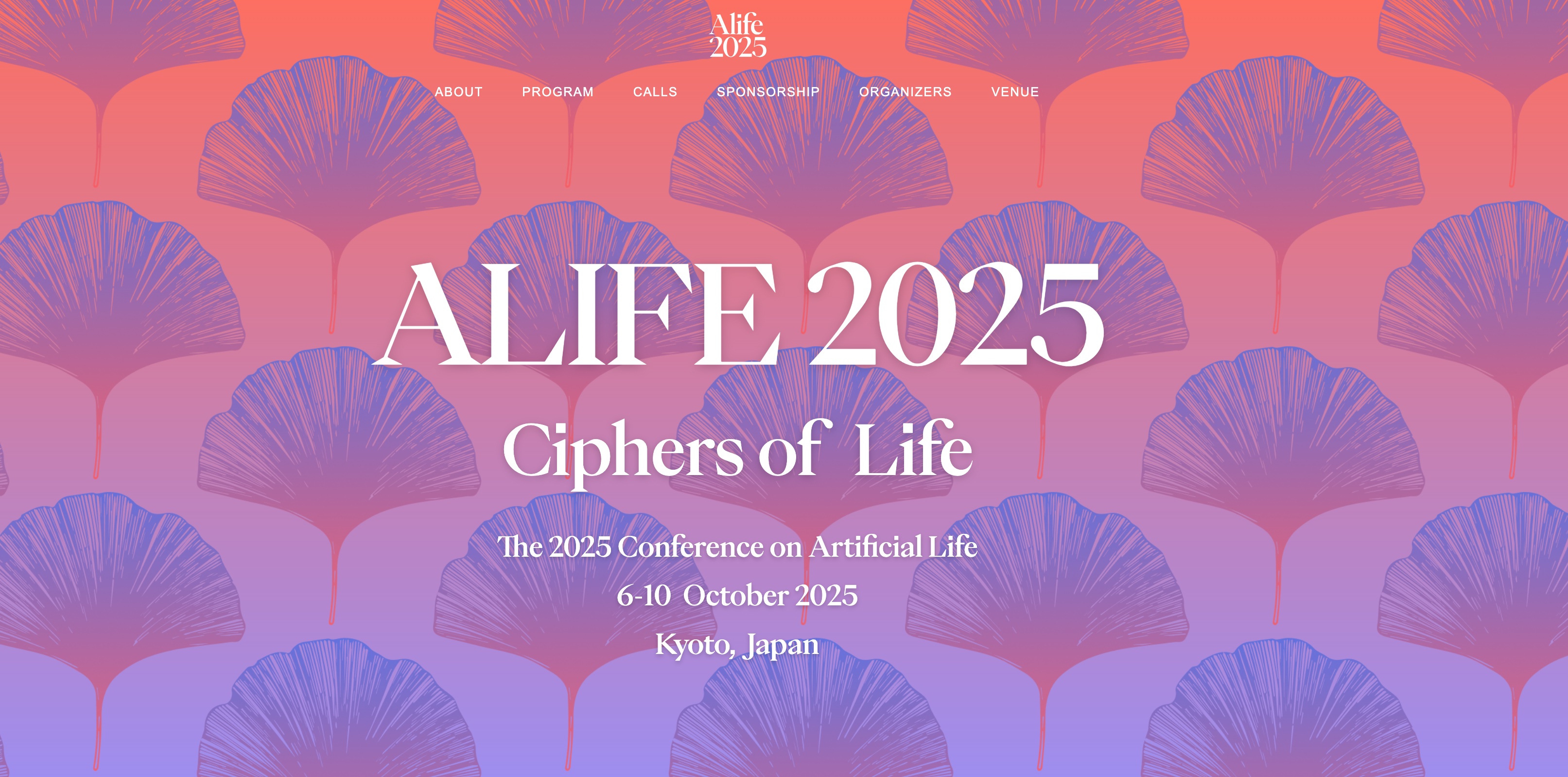 Co-organising ALIFE 2023