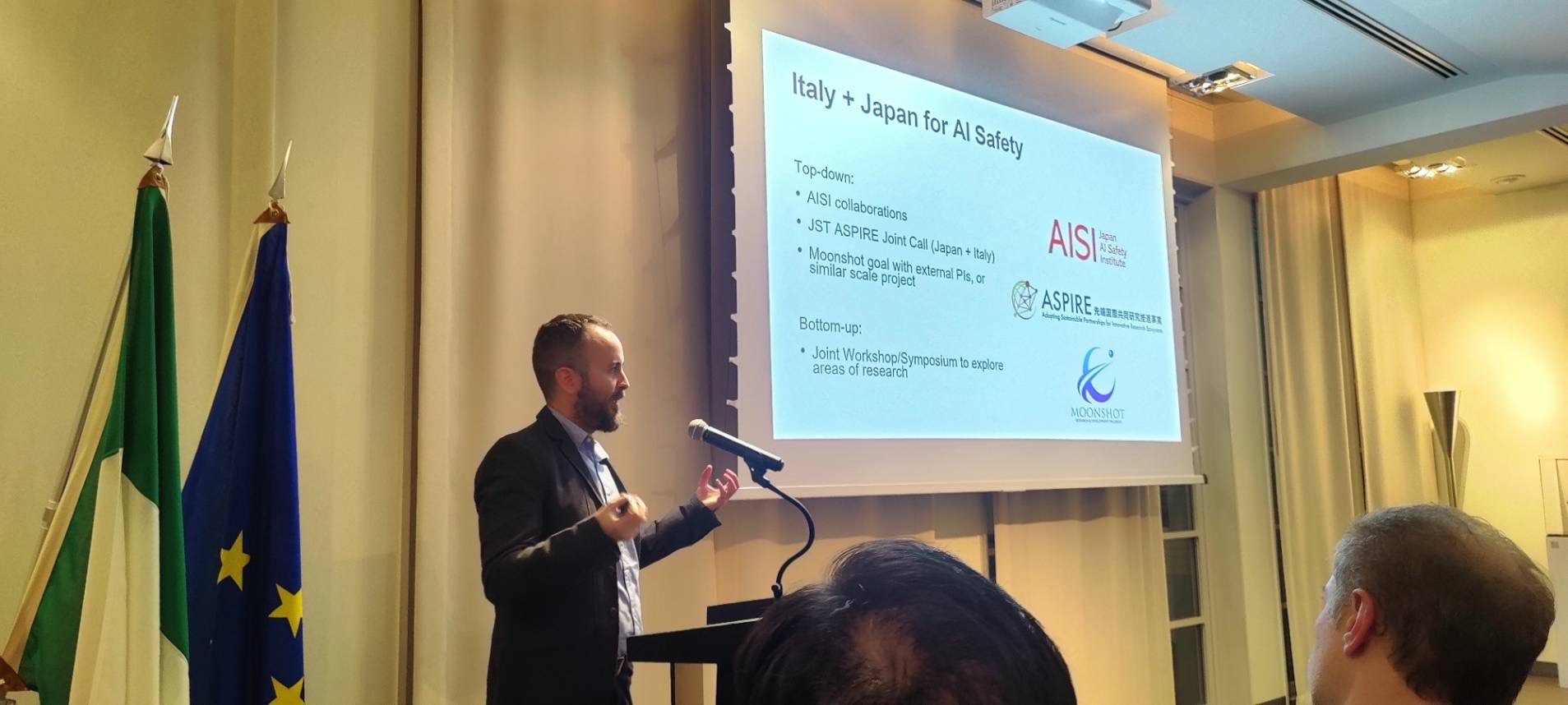 Pictures from the presentation